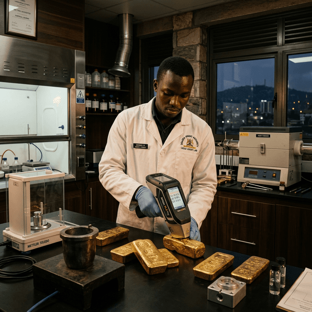 XRF Assay Laboratory — Mineral Verification Process