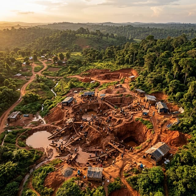 Responsible gold mining operations